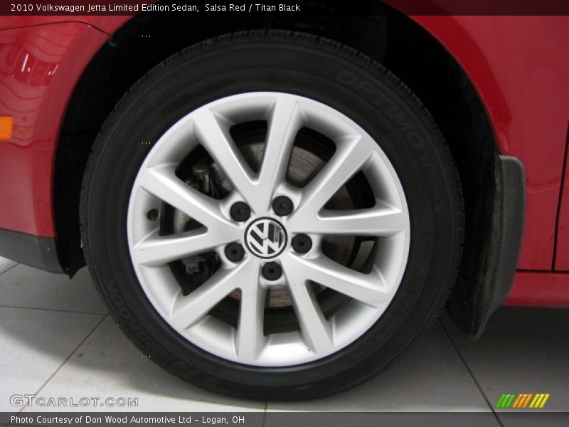Salsa Red / Titan Black 2010 Volkswagen Jetta Limited Edition Sedan