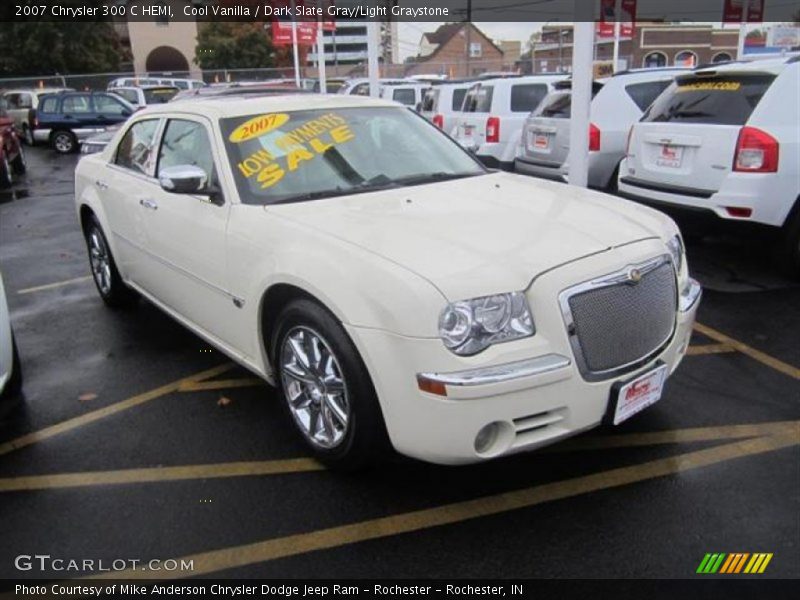 Cool Vanilla / Dark Slate Gray/Light Graystone 2007 Chrysler 300 C HEMI