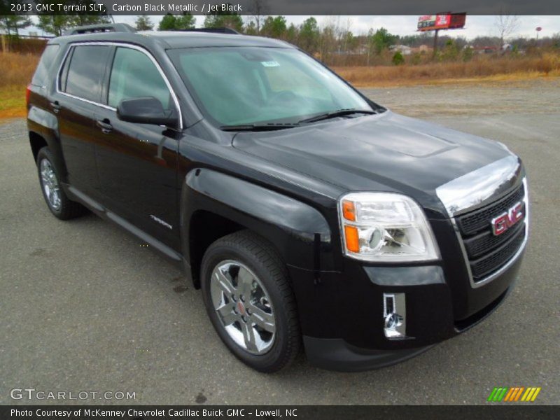 Carbon Black Metallic / Jet Black 2013 GMC Terrain SLT
