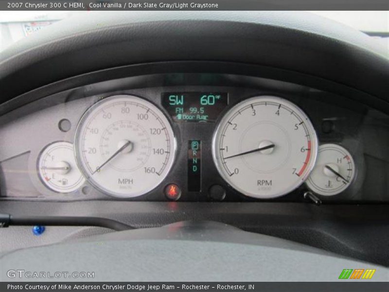 Cool Vanilla / Dark Slate Gray/Light Graystone 2007 Chrysler 300 C HEMI