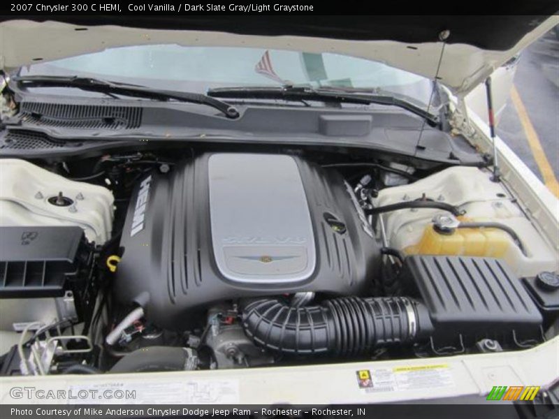 Cool Vanilla / Dark Slate Gray/Light Graystone 2007 Chrysler 300 C HEMI