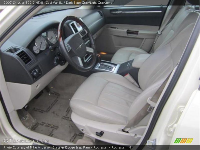 Cool Vanilla / Dark Slate Gray/Light Graystone 2007 Chrysler 300 C HEMI