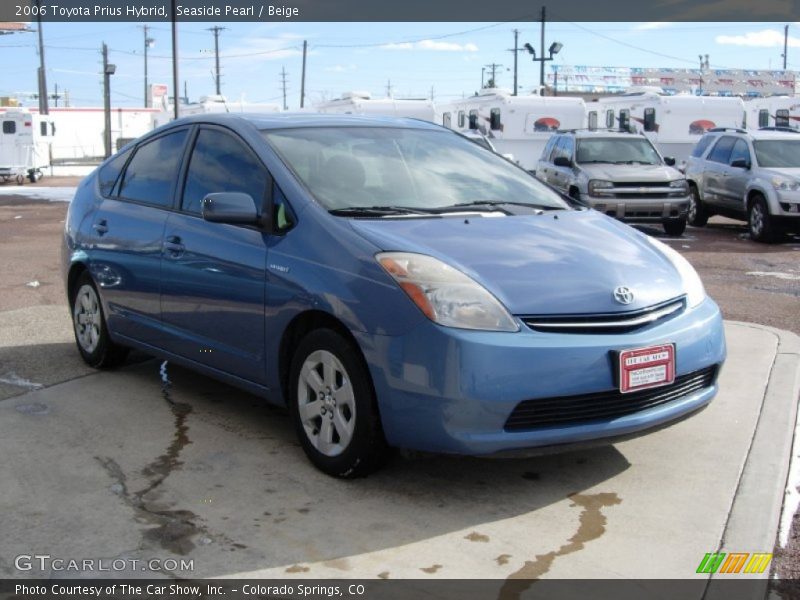 Seaside Pearl / Beige 2006 Toyota Prius Hybrid