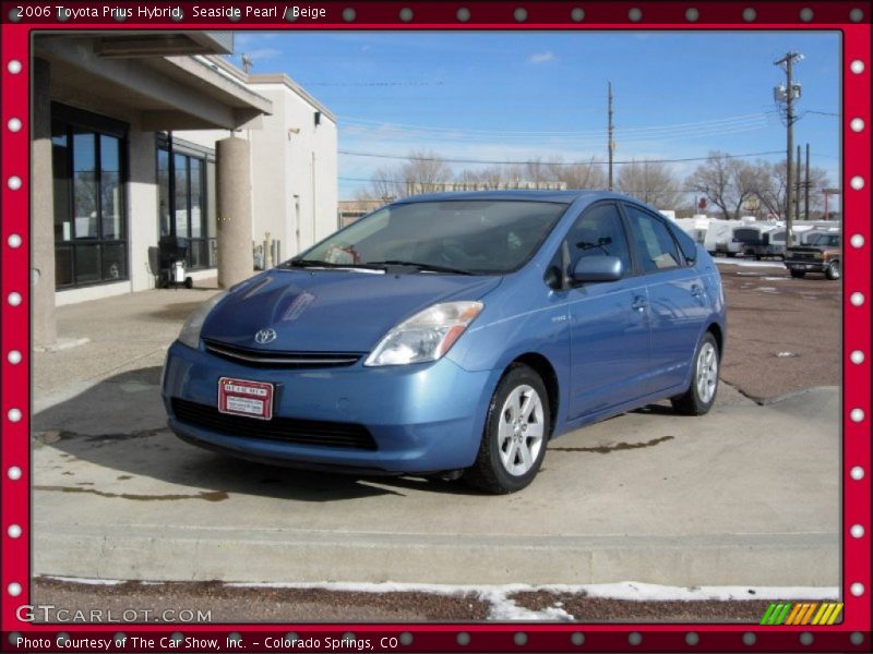 Seaside Pearl / Beige 2006 Toyota Prius Hybrid