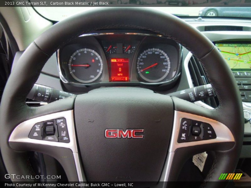Carbon Black Metallic / Jet Black 2013 GMC Terrain SLT
