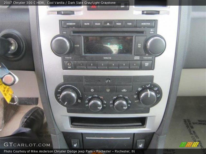 Cool Vanilla / Dark Slate Gray/Light Graystone 2007 Chrysler 300 C HEMI