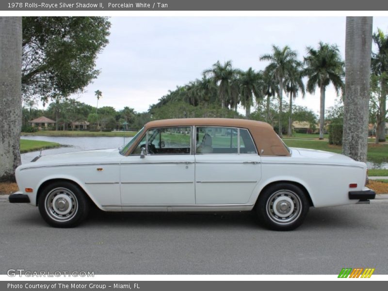 Porcelain White / Tan 1978 Rolls-Royce Silver Shadow II