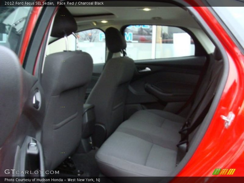 Race Red / Charcoal Black 2012 Ford Focus SEL Sedan