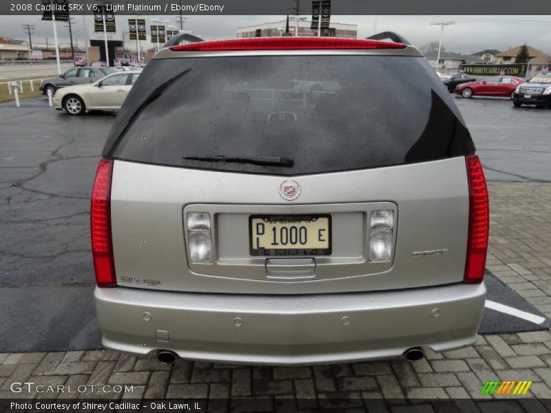 Light Platinum / Ebony/Ebony 2008 Cadillac SRX V6