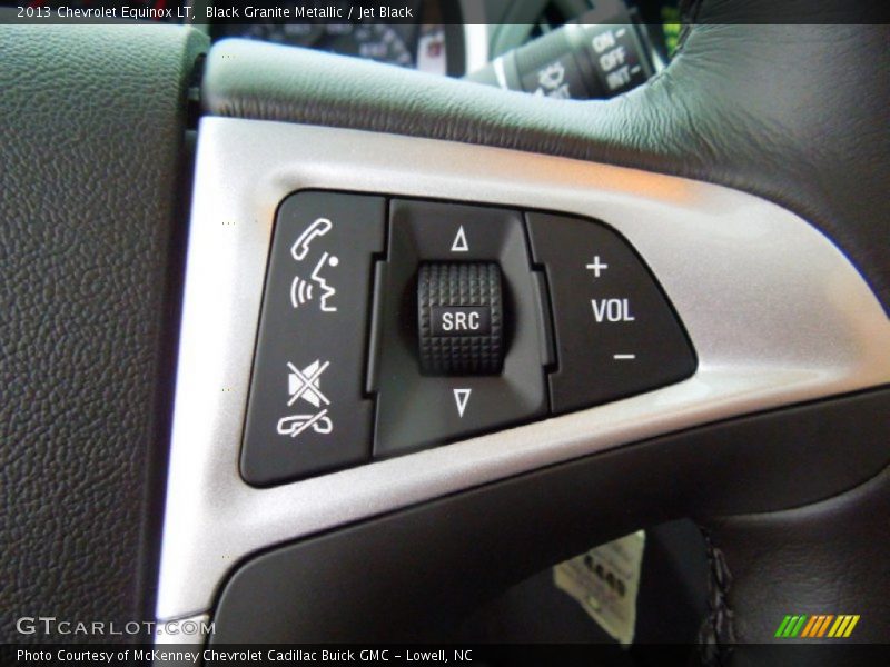Black Granite Metallic / Jet Black 2013 Chevrolet Equinox LT