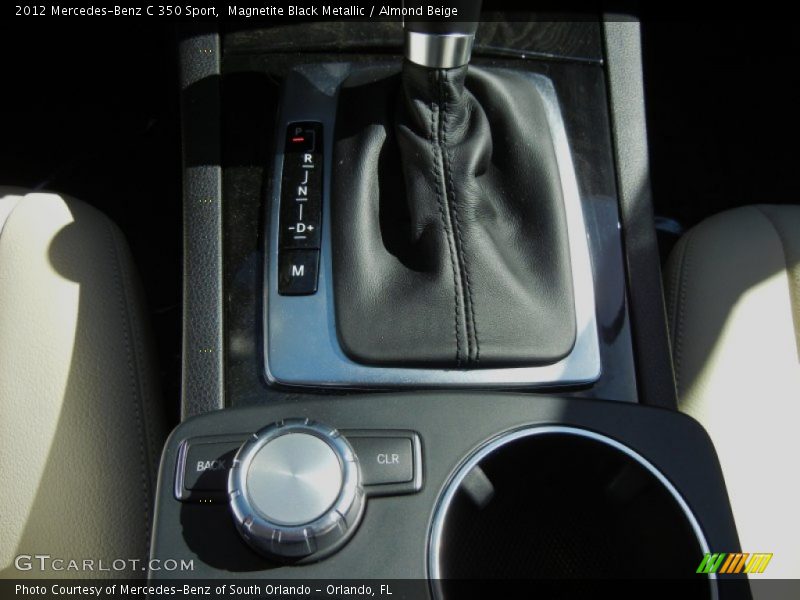 Magnetite Black Metallic / Almond Beige 2012 Mercedes-Benz C 350 Sport