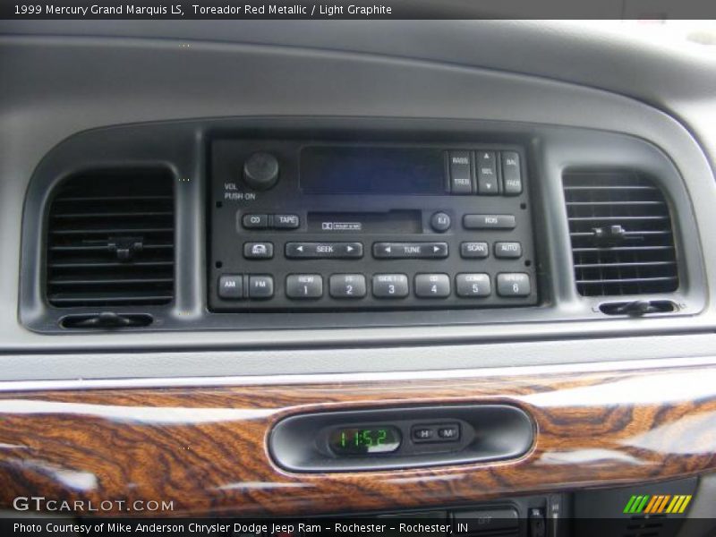 Toreador Red Metallic / Light Graphite 1999 Mercury Grand Marquis LS