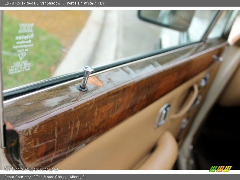 Porcelain White / Tan 1978 Rolls-Royce Silver Shadow II