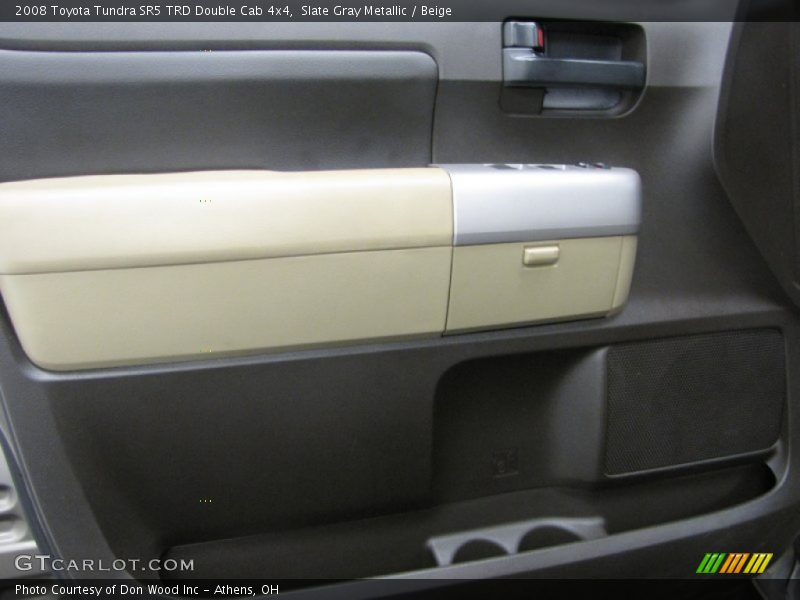 Slate Gray Metallic / Beige 2008 Toyota Tundra SR5 TRD Double Cab 4x4