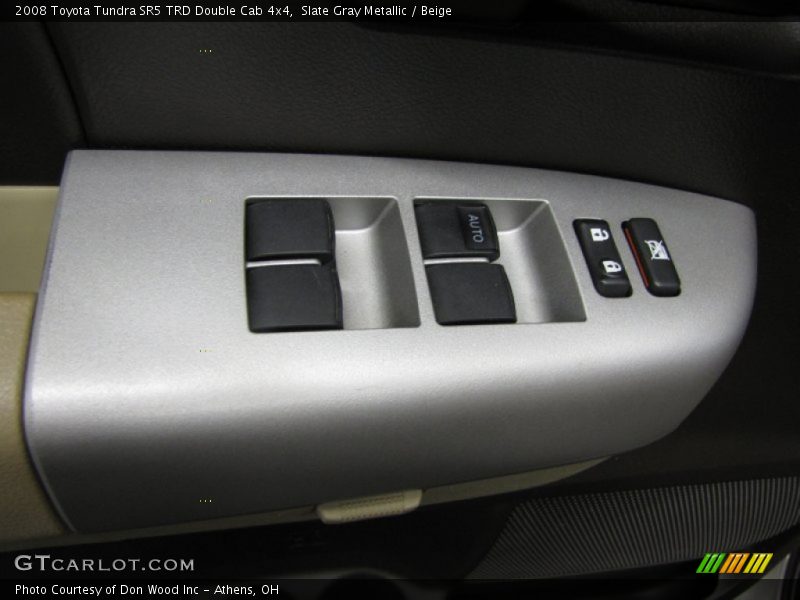 Slate Gray Metallic / Beige 2008 Toyota Tundra SR5 TRD Double Cab 4x4