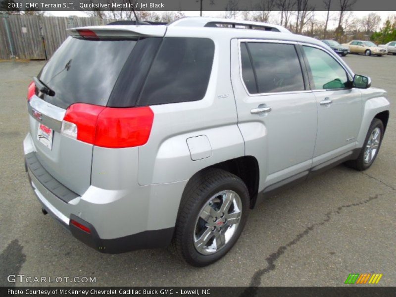 Quicksilver Metallic / Jet Black 2013 GMC Terrain SLT