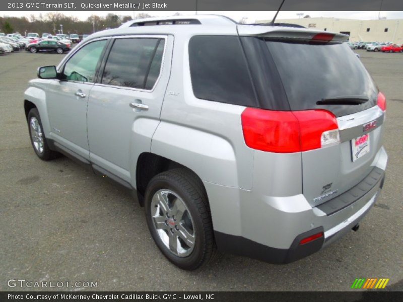 Quicksilver Metallic / Jet Black 2013 GMC Terrain SLT
