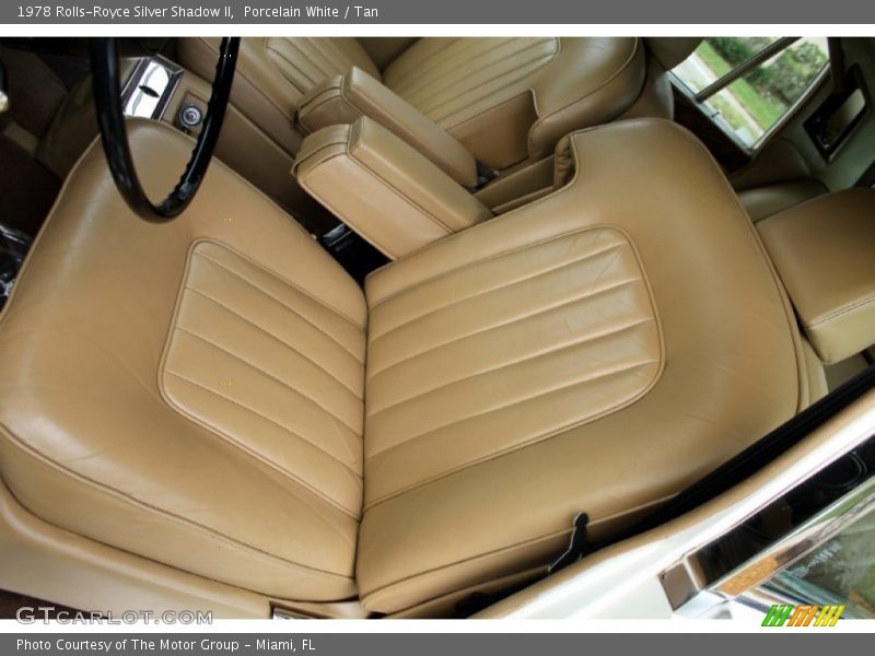 Porcelain White / Tan 1978 Rolls-Royce Silver Shadow II