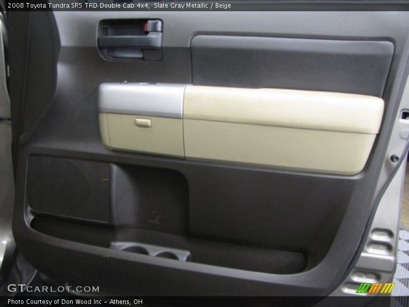 Slate Gray Metallic / Beige 2008 Toyota Tundra SR5 TRD Double Cab 4x4