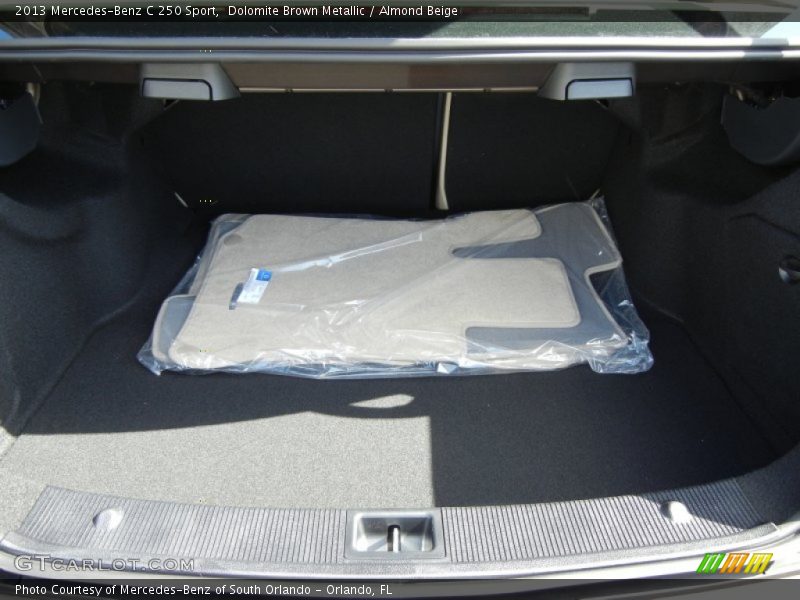 Dolomite Brown Metallic / Almond Beige 2013 Mercedes-Benz C 250 Sport