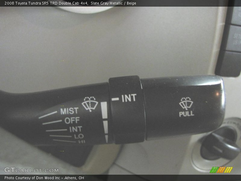 Slate Gray Metallic / Beige 2008 Toyota Tundra SR5 TRD Double Cab 4x4