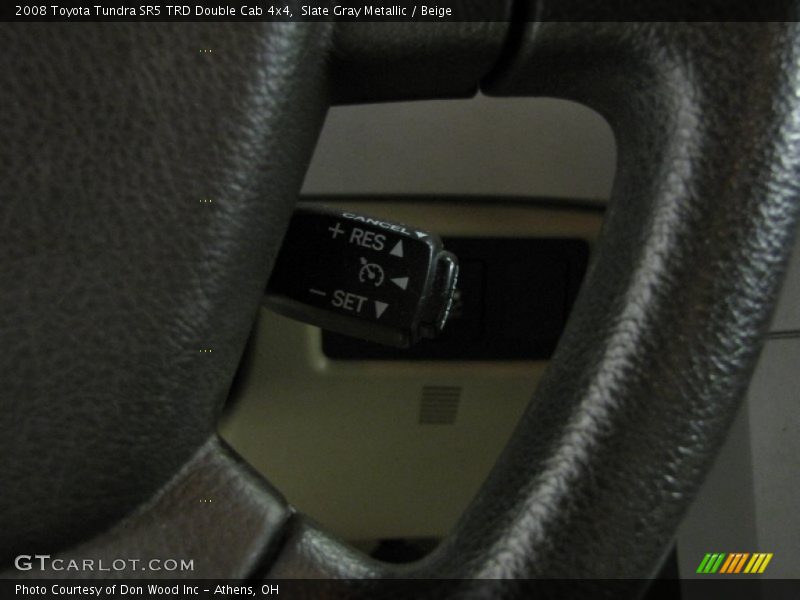 Slate Gray Metallic / Beige 2008 Toyota Tundra SR5 TRD Double Cab 4x4