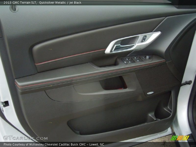 Quicksilver Metallic / Jet Black 2013 GMC Terrain SLT