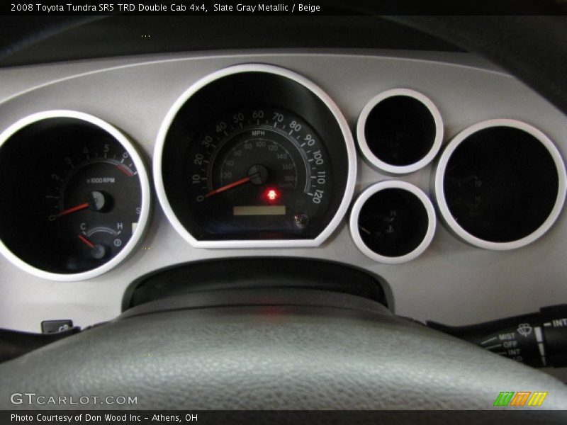 Slate Gray Metallic / Beige 2008 Toyota Tundra SR5 TRD Double Cab 4x4