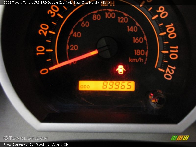 Slate Gray Metallic / Beige 2008 Toyota Tundra SR5 TRD Double Cab 4x4