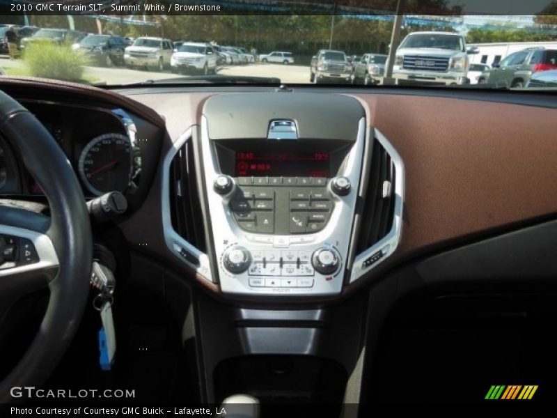 Summit White / Brownstone 2010 GMC Terrain SLT