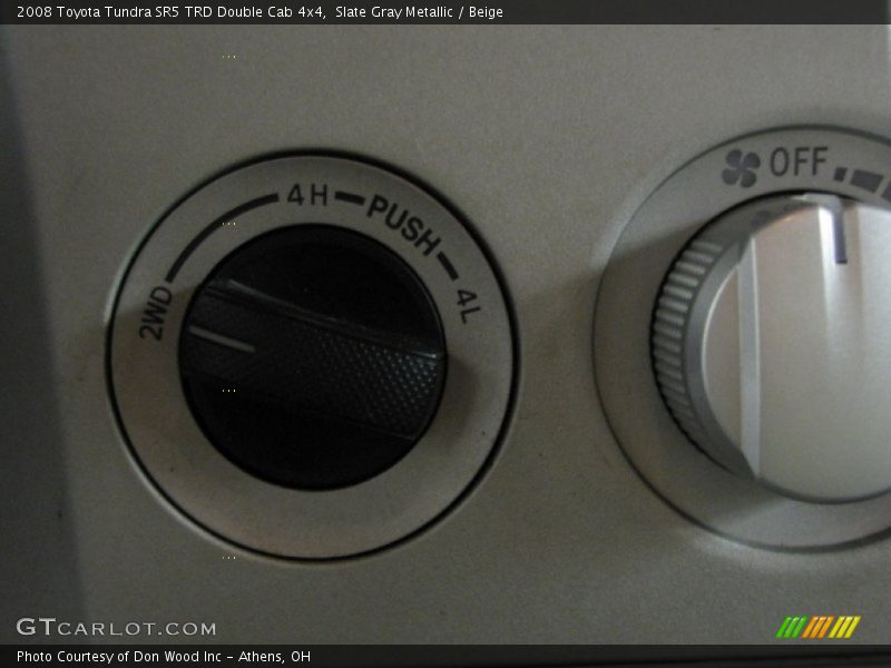 Slate Gray Metallic / Beige 2008 Toyota Tundra SR5 TRD Double Cab 4x4