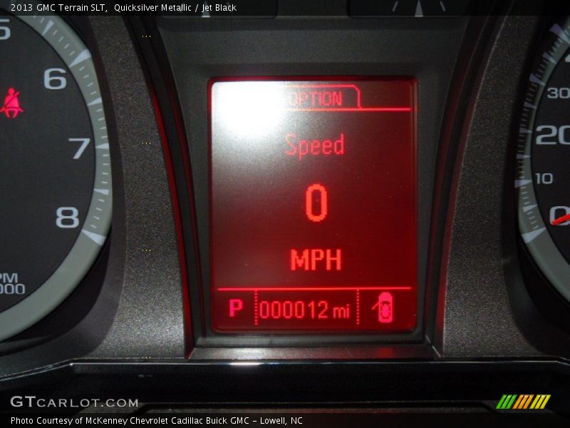 Quicksilver Metallic / Jet Black 2013 GMC Terrain SLT