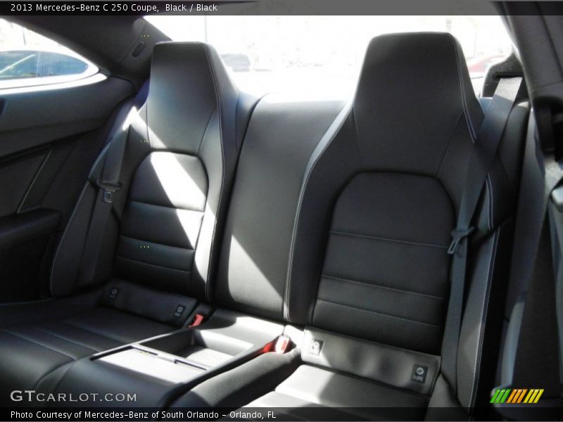 Black / Black 2013 Mercedes-Benz C 250 Coupe