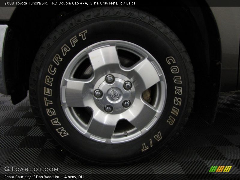 Slate Gray Metallic / Beige 2008 Toyota Tundra SR5 TRD Double Cab 4x4