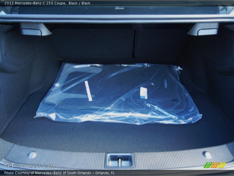 Black / Black 2013 Mercedes-Benz C 250 Coupe