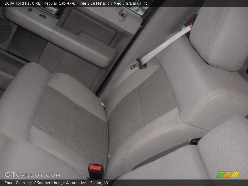 True Blue Metallic / Medium/Dark Flint 2004 Ford F150 XLT Regular Cab 4x4