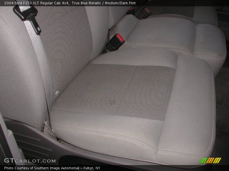 True Blue Metallic / Medium/Dark Flint 2004 Ford F150 XLT Regular Cab 4x4