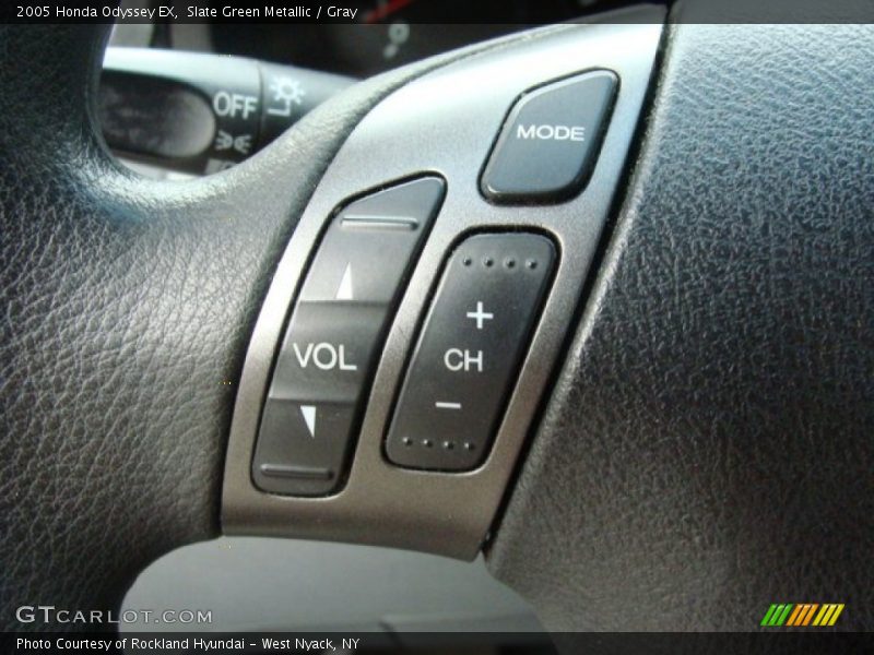 Slate Green Metallic / Gray 2005 Honda Odyssey EX