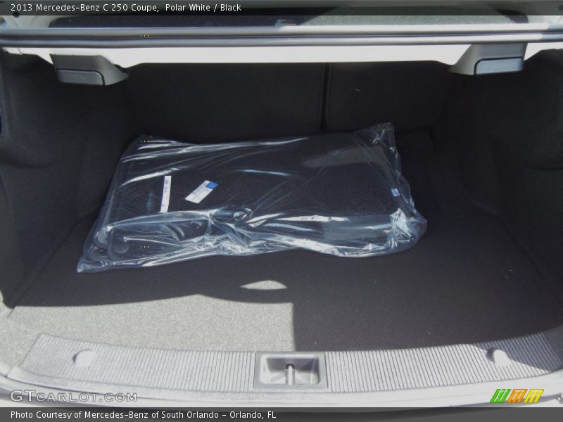 Polar White / Black 2013 Mercedes-Benz C 250 Coupe