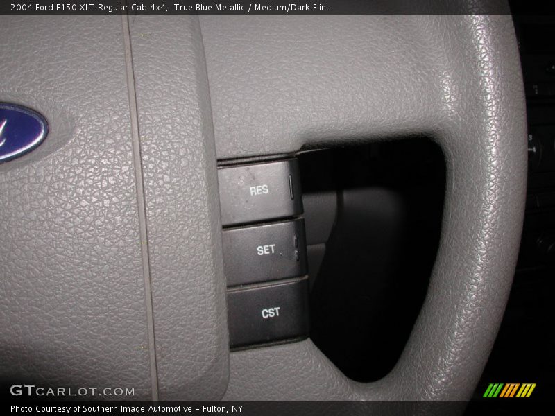 True Blue Metallic / Medium/Dark Flint 2004 Ford F150 XLT Regular Cab 4x4