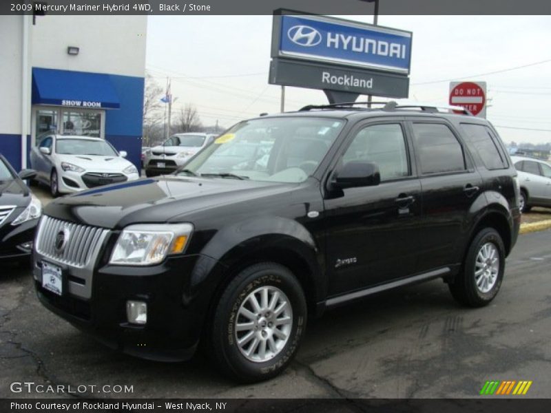 Black / Stone 2009 Mercury Mariner Hybrid 4WD