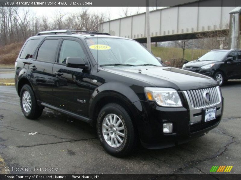 Black / Stone 2009 Mercury Mariner Hybrid 4WD