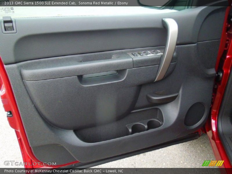 Sonoma Red Metallic / Ebony 2013 GMC Sierra 1500 SLE Extended Cab