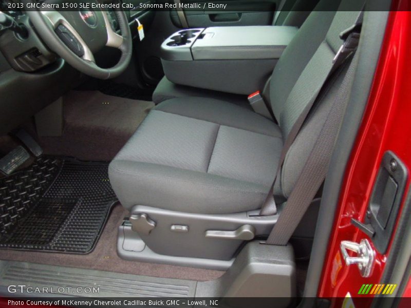 Sonoma Red Metallic / Ebony 2013 GMC Sierra 1500 SLE Extended Cab