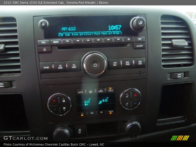 Sonoma Red Metallic / Ebony 2013 GMC Sierra 1500 SLE Extended Cab