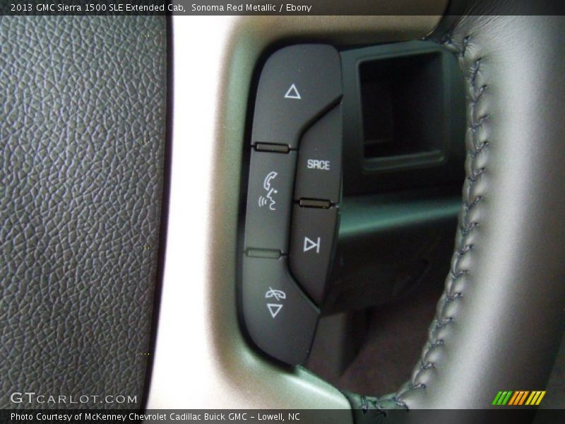 Sonoma Red Metallic / Ebony 2013 GMC Sierra 1500 SLE Extended Cab