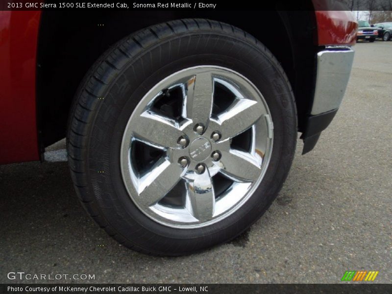 Sonoma Red Metallic / Ebony 2013 GMC Sierra 1500 SLE Extended Cab