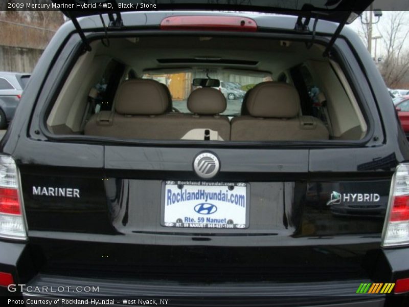 Black / Stone 2009 Mercury Mariner Hybrid 4WD
