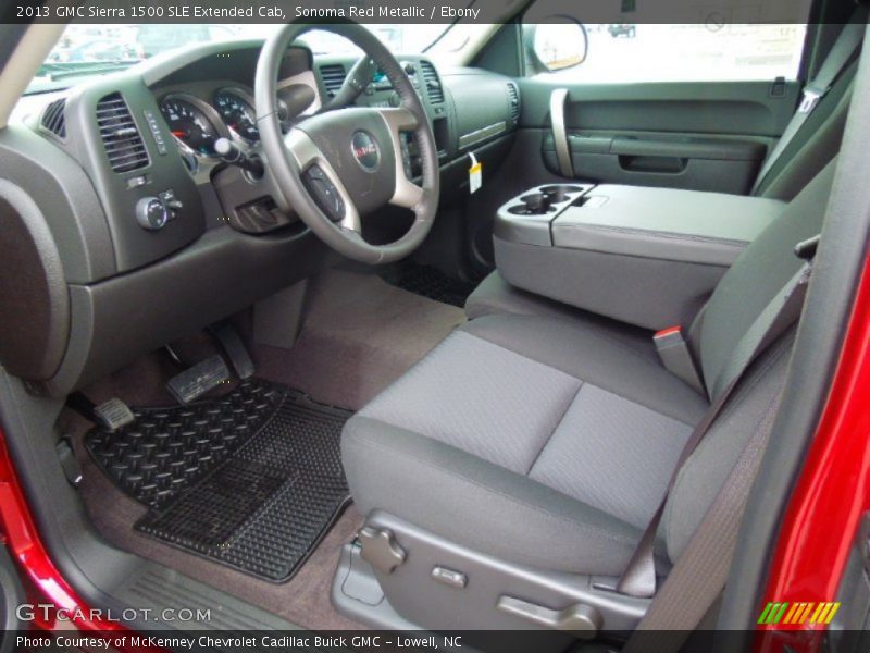 Sonoma Red Metallic / Ebony 2013 GMC Sierra 1500 SLE Extended Cab