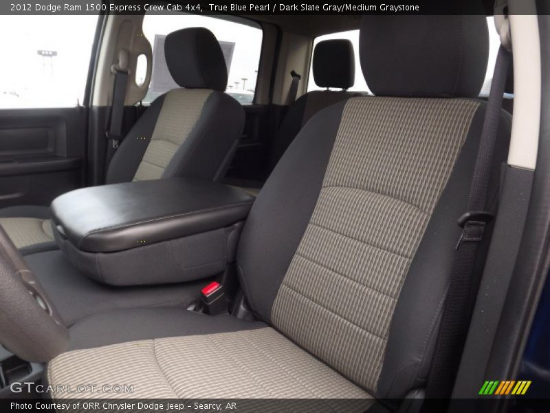 True Blue Pearl / Dark Slate Gray/Medium Graystone 2012 Dodge Ram 1500 Express Crew Cab 4x4